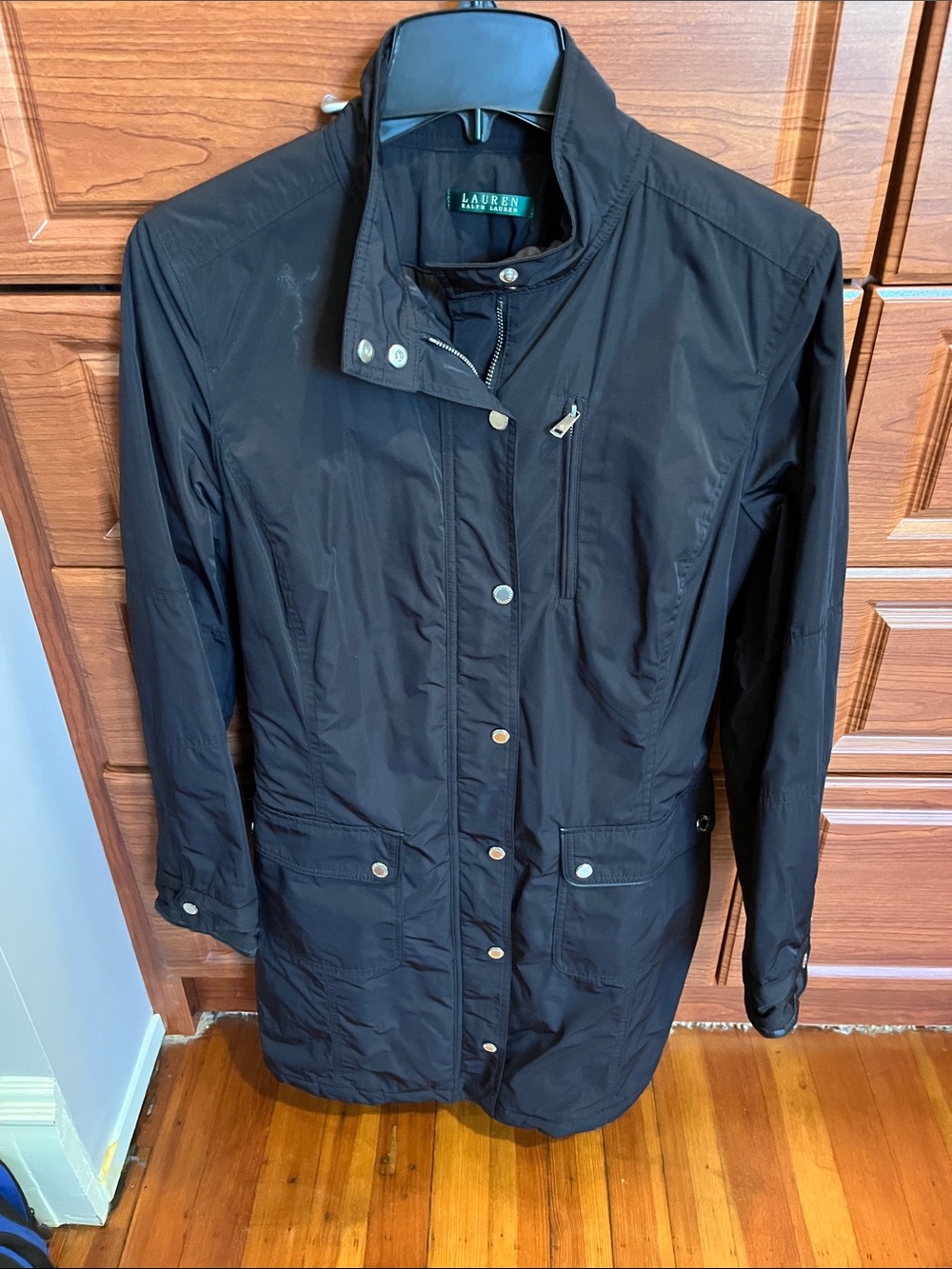 Lauren Ralph Lauren Black Utility Packable Jacket